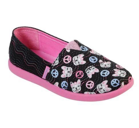 SKECHERS GIRL&#39;S SOLESTICE 2.0-PEACEFUL PUPPY CASUAL SHOE, Size: 1 Kid(US)