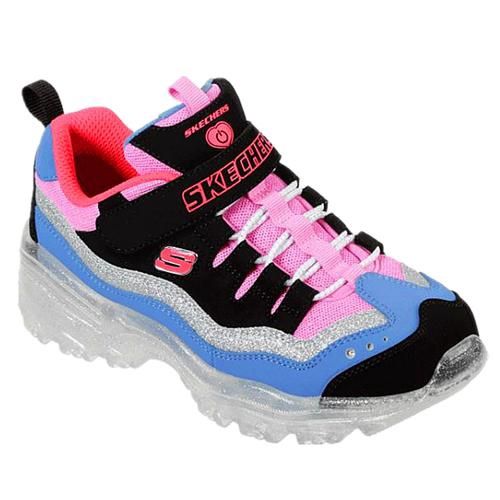 SKECHERS GIRL&#39;S SNOW SPARK CASUAL SHOE, Size: 12 Toddler(US)
