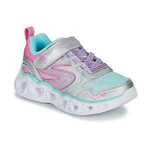SKECHERS GIRL&#39;S LOVE SPARK CASUAL SHOE, Size: 5 Kid(US)