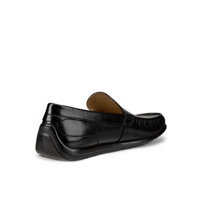 ECCO MEN'S CLASSIC MOC 2.0 DRESS SHOE BLACK