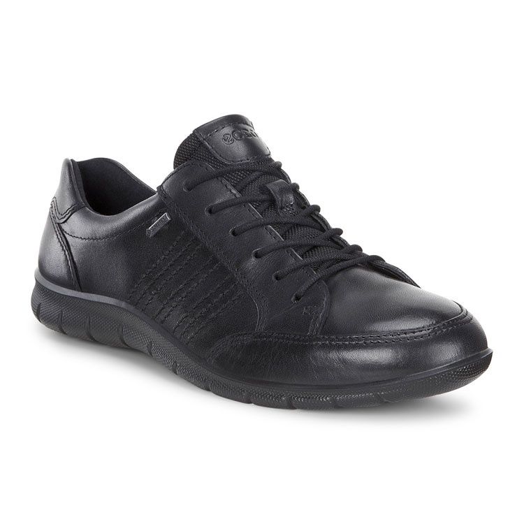 ECCO WOMEN&#39;S BABETT LACE UP ATHLETIC SHOE BLK, Size: 38(EU)