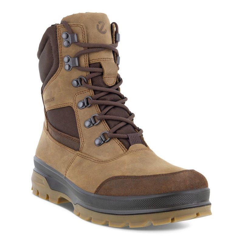 ECCO MEN&#39;S RUGGED TRACK HIGH CUT BOOT, Size: 41(EU)