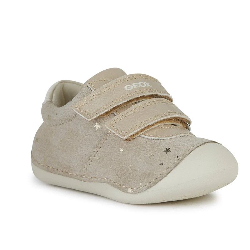 GEOX KID&#39;S TUTIM PR.GOAT SUEDE CASUAL SHOE, Size: 18 Baby(EU)