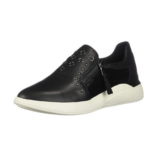 GEOX WOMEN&#39;S THERAGON CASUAL SHOE BLK, Size: 40(EU)