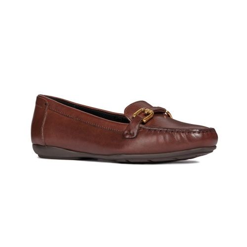 GEOX WOMEN&#39;S DRESS SHOE ANNYTAH MOC BRN, Size: 36(EU)