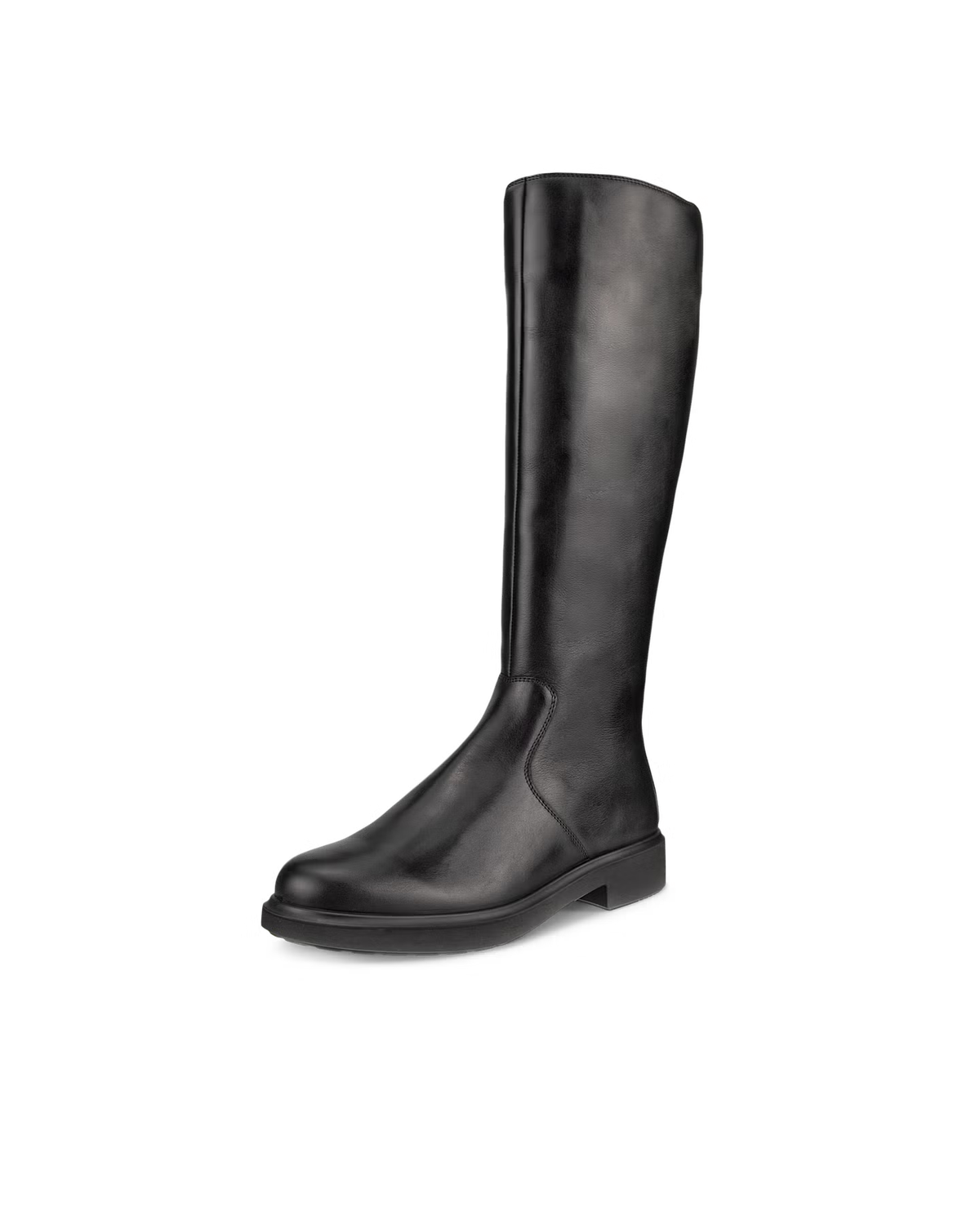 ECCO WOMEN&#39;S METROPOLE AMSTERDAM LEATHER HIGH-CUT BOOT BLACK