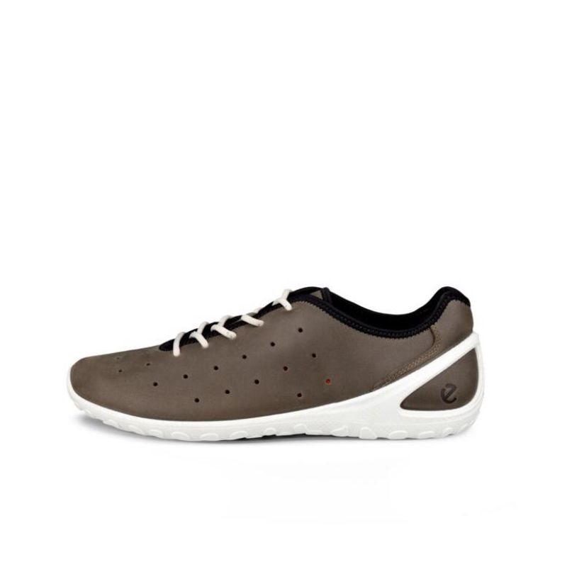 ECCO MEN'S BIOM EVERYDAY LACE UP SNEAKER DARK CLAY, Size: 42(EU)