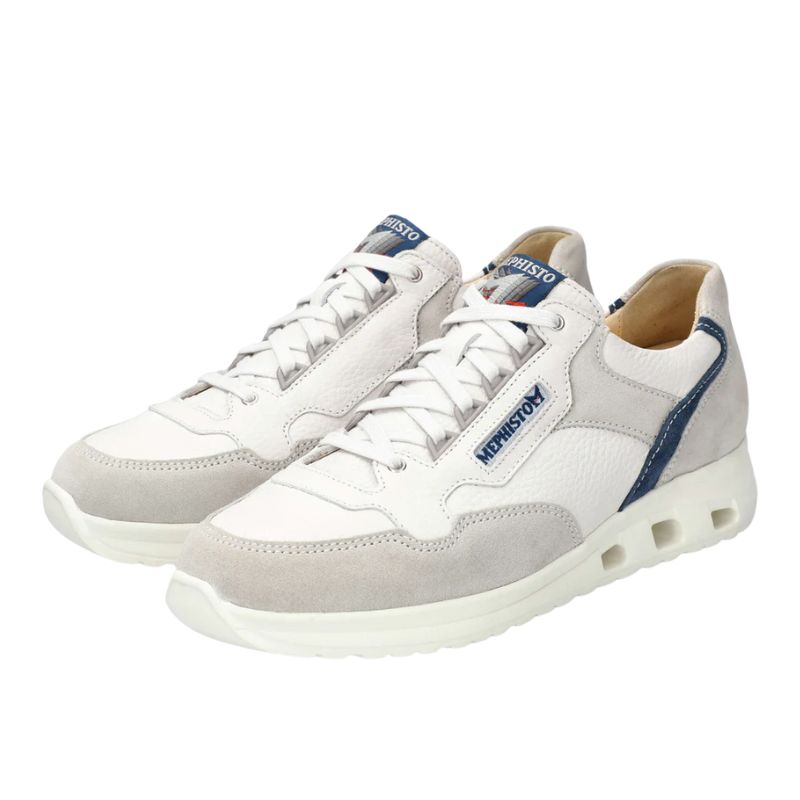 MEPHISTO MEN&#39;S JANSEN SNEAKER WHI