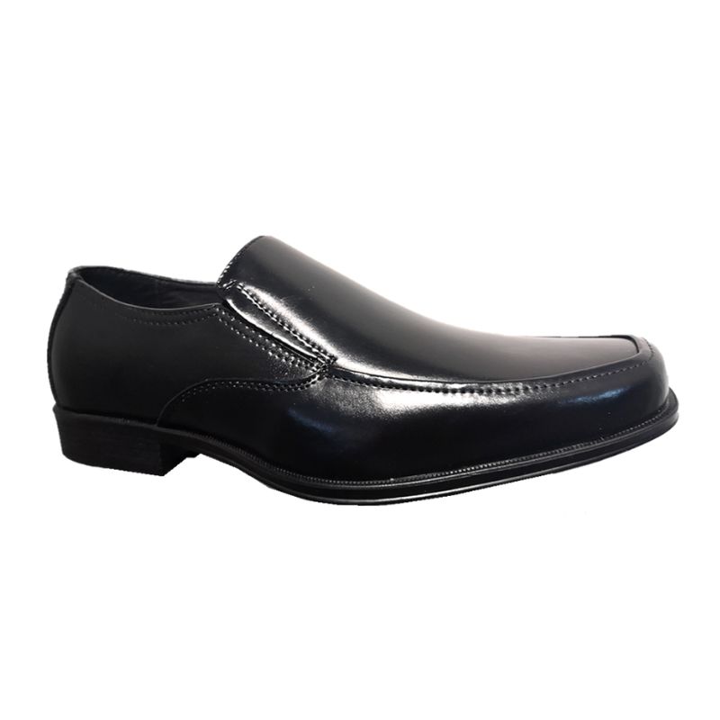 FLORSHEIM MEN&#39;S DRESS MARKET SLIP ON BLK X-WIDE DRESS SHOE