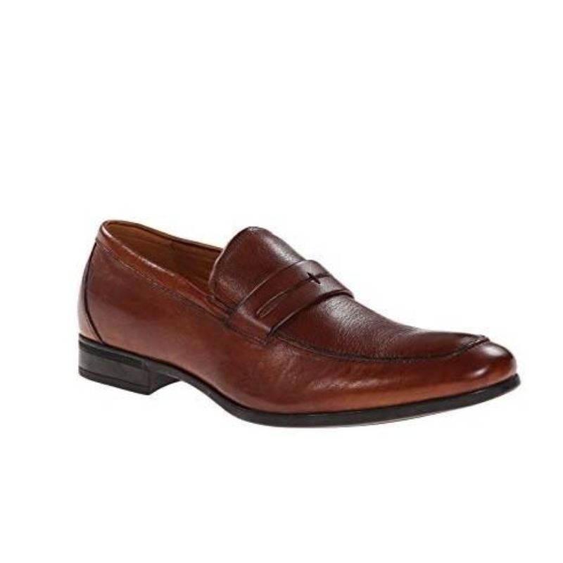 FLORSHEIM MEN&#39;S SLIP ON BURBANK COGNAC CASUAL SHOES