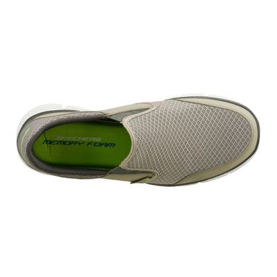 SKECHERS MEN'S EQUALIZER CHARCOAL ATHLETIC SHOE