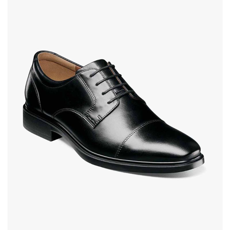 FLORSHEIM MEN&#39;S HIFI PLAIN SLIP ON BLK CASUAL SHOES
