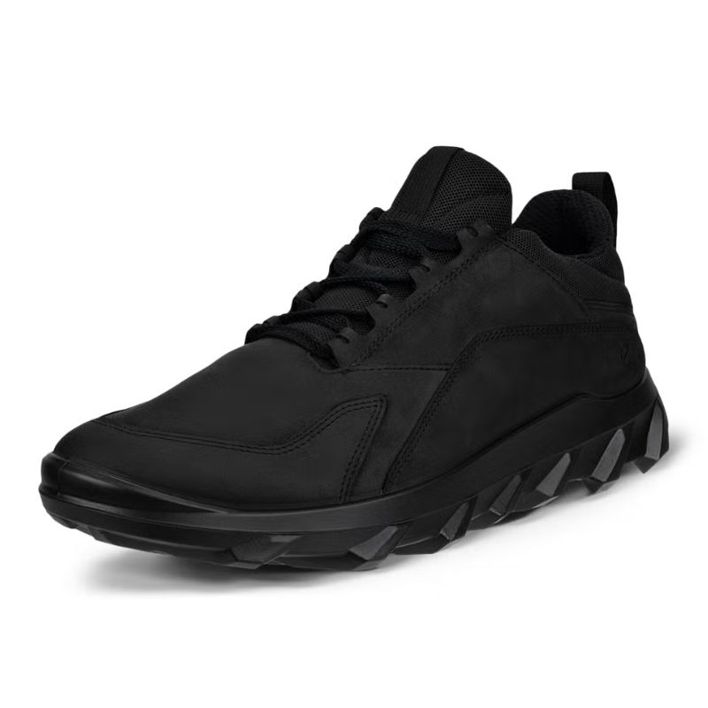 ECCO MEN'S NUBUCK OUTDOOR SNEAKER MX BLK