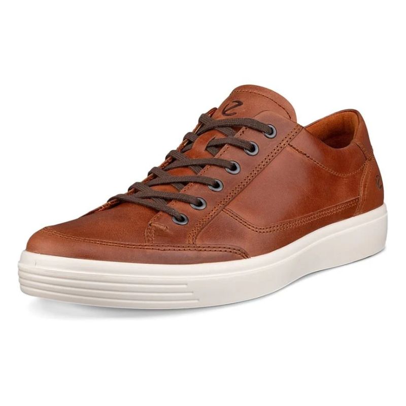 ECCO MEN'S CLASSIC SNEAKER COGNAC, Size: 39(EU)