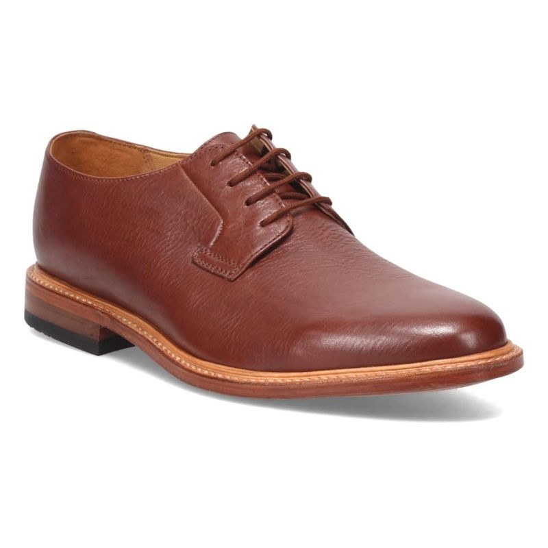 CLARKS MEN&#39;S 16 SOFT LACE TAN DRESS SHOES, Size: 7(US)