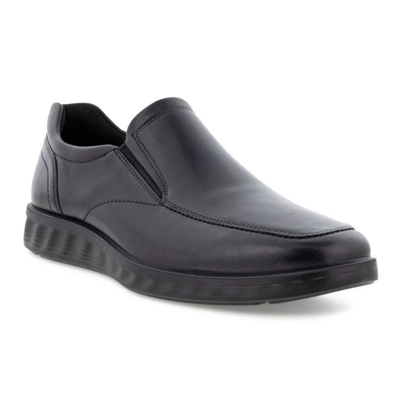 ECCO MEN&#39;S S LITE HYBRID LEATHER SLIP-ON DRESS SHOE, Size: 41(EU)