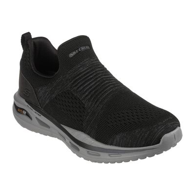 SKECHERS MEN'S SKECHERS ARCH FIT ORVAN - DENISON BLK ATHLETIC SHOE