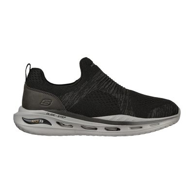 SKECHERS MEN'S SKECHERS ARCH FIT ORVAN - DENISON BLK ATHLETIC SHOE