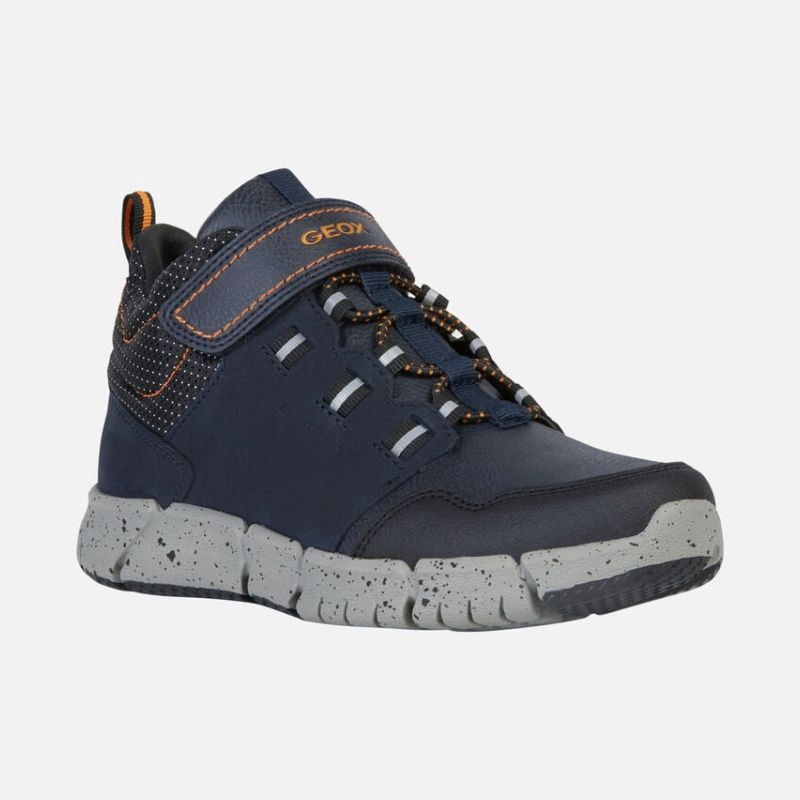 GEOX BOY'S FLEXYPER WINTER BOOT NAVY, Size: 38 Kid(EU)