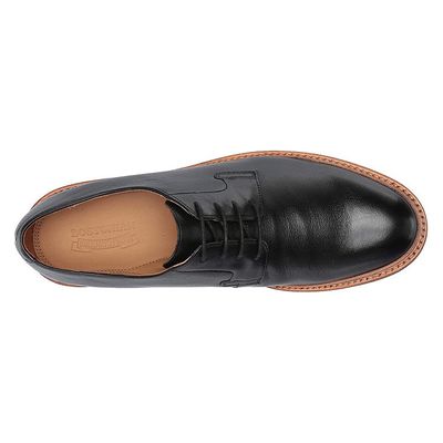 CLARKS MEN'S 16 SOFT LACE BLK DRESS SHOES