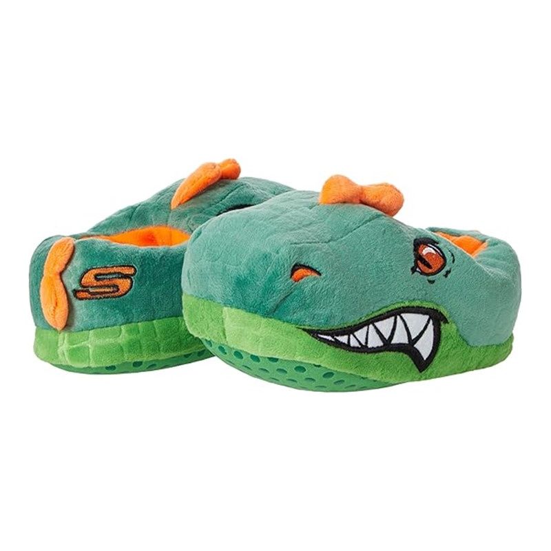 SKECHERS BOY'S COZY-SAURUS SLIPPER, Size: S(US)