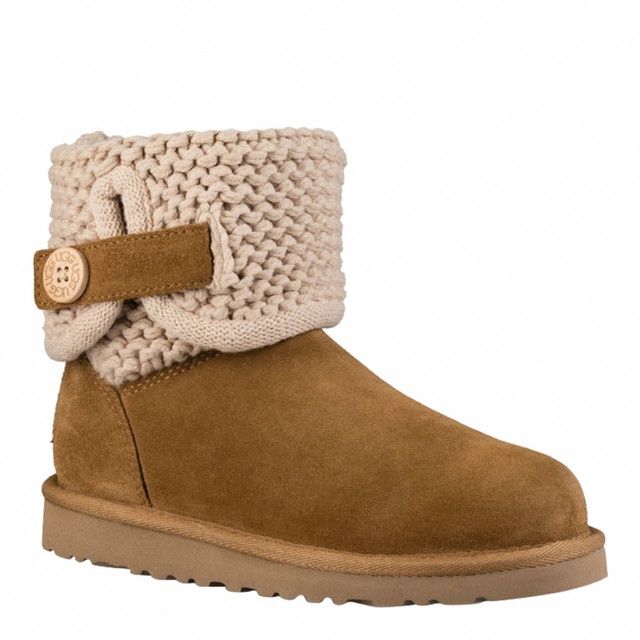 UGG GIRL'S WINTER BOOT DARRAH CHE, Size: 3 Kid(US)
