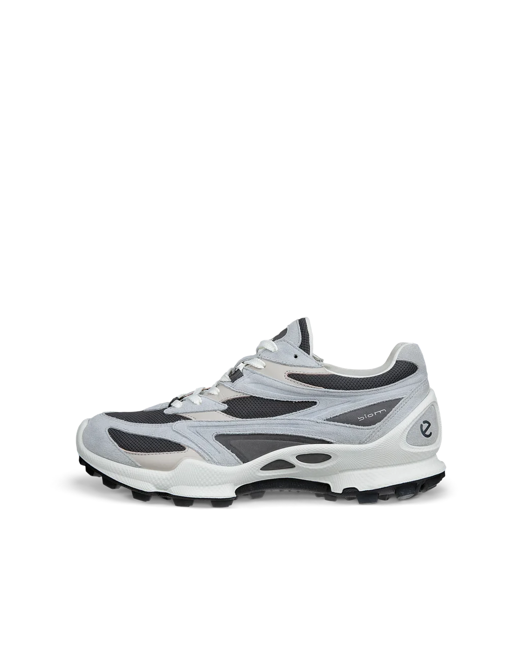 ECCO MEN'S BIOM C-TRAIL SUEDE SNEAKER GREY, Size: 39(EU)