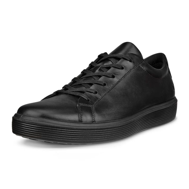ECCO MEN'S SOFT 60 LACE UP PREMIUM ATHLETIC SHOE BLK, Size: 41(EU)