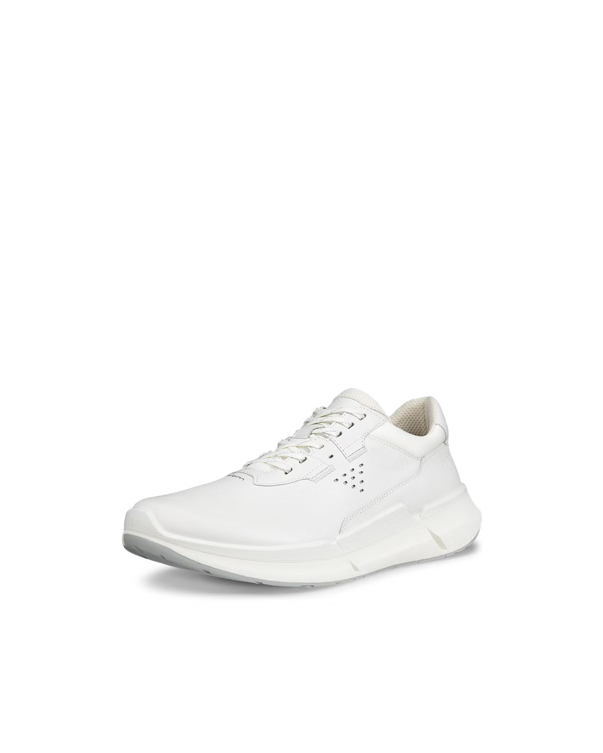 ECCO MEN'S LEATHER SNEAKER BIOM 2.2 WHI, Size: 42(EU)