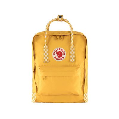 FJALLRAVEN KÅNKEN EVERYDAY OUTDOOR 16L OCHRE-CHESS PATTERN