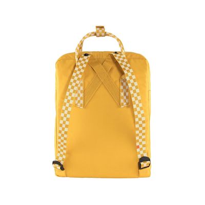 FJALLRAVEN KÅNKEN EVERYDAY OUTDOOR 16L OCHRE-CHESS PATTERN