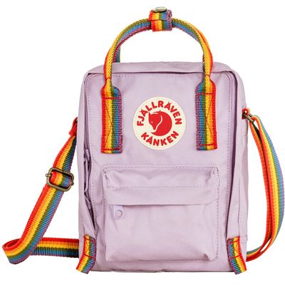 Fjällräven KÅNKEN RAINBOW SLING-PASTEL LAVENDER-RAINBOW PATTERN
