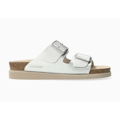 MEPHISTO WOMEN'S HESTER SANDAL SILVER ODYSEE