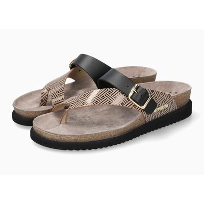 MEPHISTO WOMEN'S HELEN MIX SANDAL BLACK HELIOS