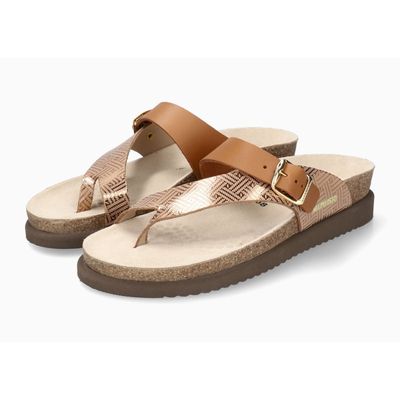 MEPHISTO WOMEN'S HELEN MIX SANDAL CAMEL HELIOS