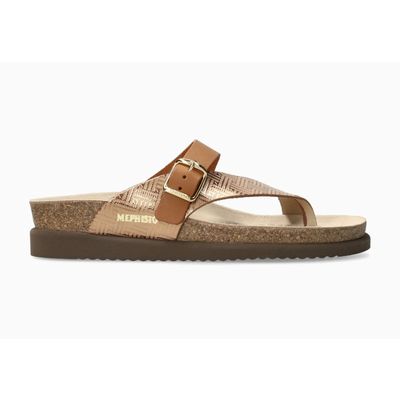 MEPHISTO WOMEN'S HELEN MIX SANDAL CAMEL HELIOS