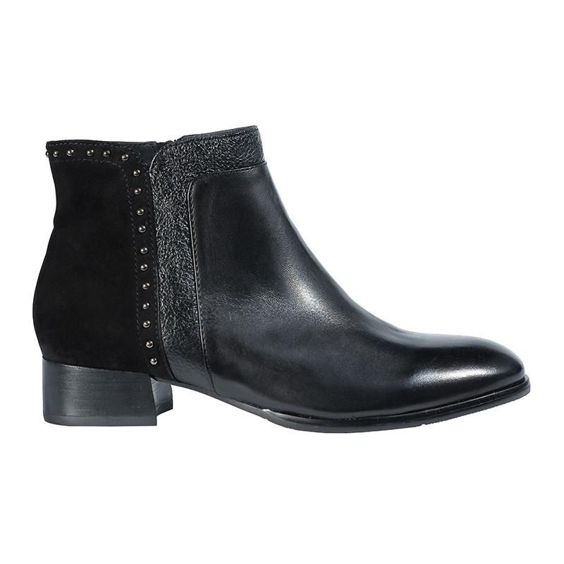 REGARDE LE CIEL WOMEN'S ANKLE BOOT CRISTION BLK, Size: 36(EU)