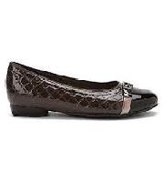 ARA WOMEN'S PERLA DARK GREY DRESS SHOE, Size: 6(US)