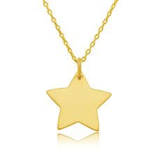 Collier Étoile dorée
