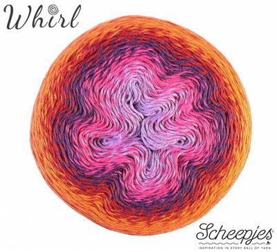 Whirl 764 - Red Velvet Sunrise
