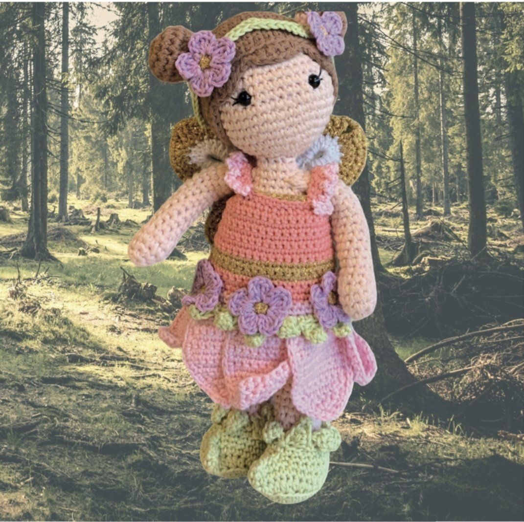Häkelset Elf Outfit Carolientje