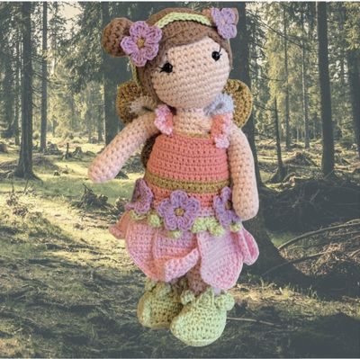Häkelset Elf Outfit Carolientje