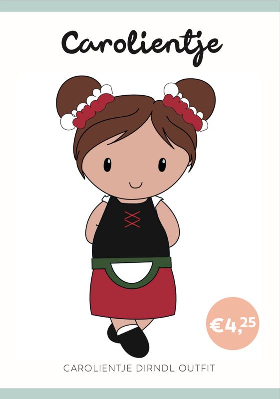 Häkelanleitung Dirndl Outfit Carolientje (digital)