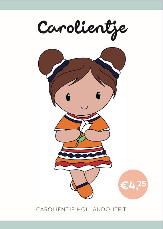 Häkelanleitung Holland Outfit Carolientje (digital)