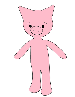 Häkelanleitung Schweinchen - Carolientjes Freund (digital)