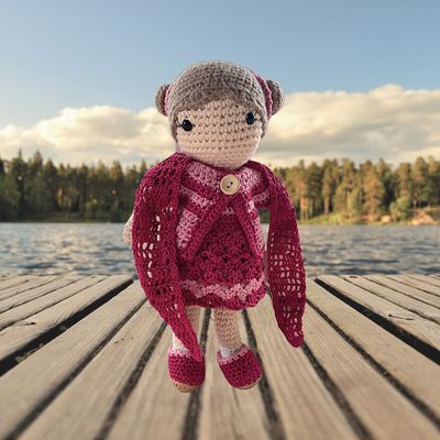 Häkelset Spätsommer-Outfit Carolientje