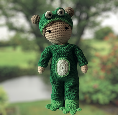 Häkelset Frosch Outfit Carolientje