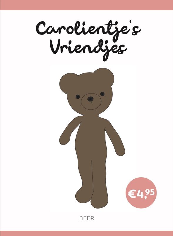 Häkelanleitung Bär - Carolientjes Freund (digital)