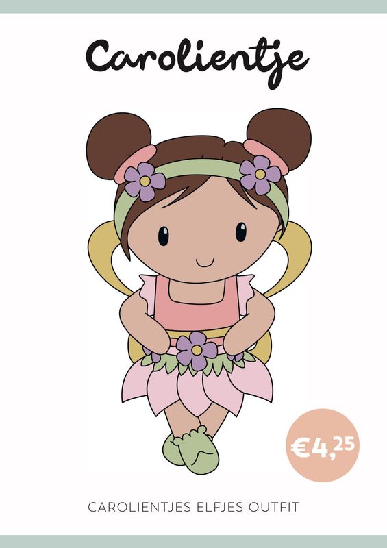 Häkelanleitung Elfje Outfit Carolientje (Hefte)