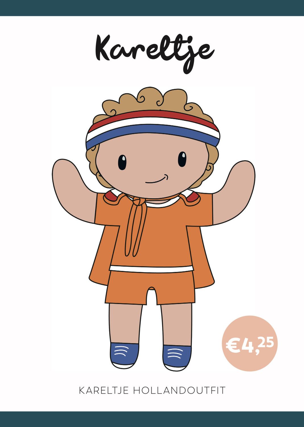 Häkelanleitung Holland Outfit Kareltje (Hefte)